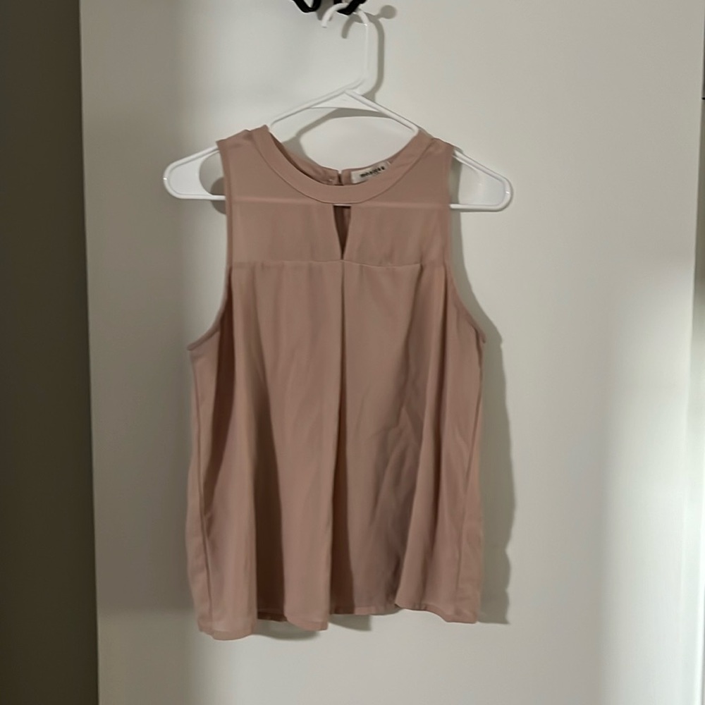 Nude Tank Blouse